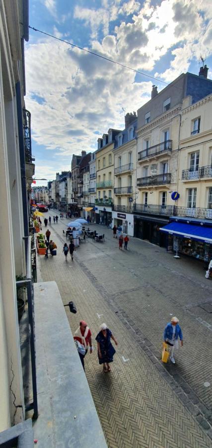 Les Balcons De Dieppe - Appartement 1Er Etage - Certifie 3 Etoiles Au Coeur De La Rue Pietonne 外观 照片